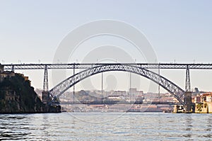 The Dom LuÃ­s I Bridge, Porto, Portugal