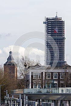 Dom tower is restorated photo