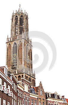 Dom Tower in Utrecht,the highest tower in Holland