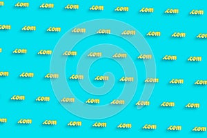 Domain concept, Dot Com, Dotcom, Registration, Online Identity, Website