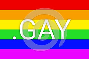 Domain .GAY name concept