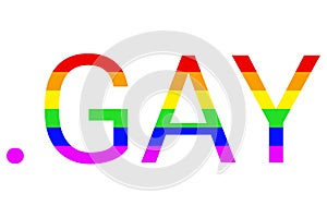 Domain .GAY name concept