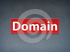 Domain Red Banner Abstract Background