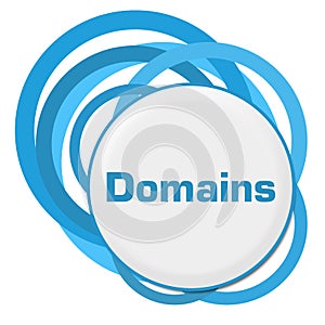 Domains Random Blue Rings