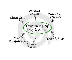 Domains of resilience