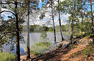 Domarudden nature reserve in Stockholm County