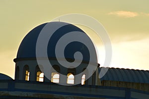 Domb and the sunrise