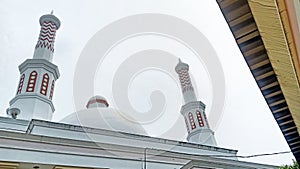dome of aliyah mosque karawang, west java