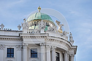Dome of Alte Burg, Vienna photo