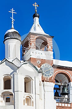 Annunciation Gate Churchn and bell tower in Suzdal