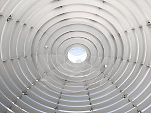 The dome of apple store in Singapore