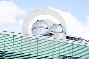 Dome of the astronomical observatory of Radboud university Nijmegen