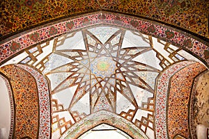 Dome of Bagh-e-Fin (Fin Gardens), Kashan, Iran.