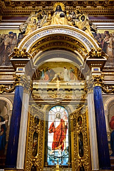 The dome of a cathedral