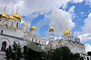 The dome of a cathedral in Russia