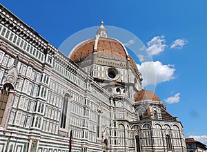 The Dome of Cathedral of Santa Maria del Fiore (Florence Cathedral), Florence, Italy.