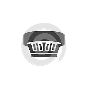 Dome CCTV vector icon