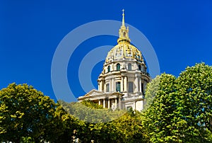 Dome of the Invalides in Paris, France