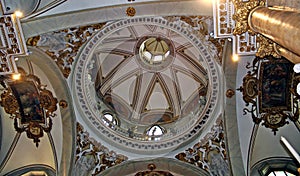 Dome of the Church of monte berico in Italy photo
