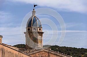 Dome of the Church of Santa Maria dell`Itria