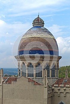 Dome of the church of Sta Teresa and S Jose photo
