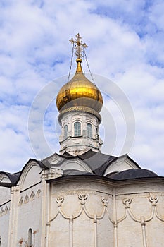 Dome of Church in the Trinity-Sergius Lavra, Russia