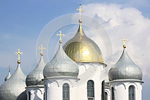 The dome (cupola) of St. Sophia Cathedral