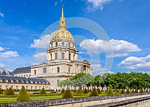 The Dome des Invalides in Paris