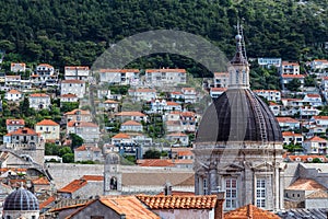 Dome of Dubrovnik cathedral