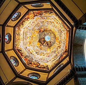 Dome of Florence Cathedral in Florence, Italy