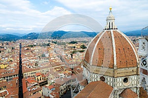 Dome of the Florence Cathedral in Tuscany