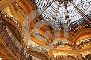 The Dome of Galeries Lafayette Paris