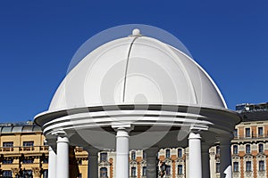 Dome of the gazebo top