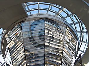 The dome of the German parliament