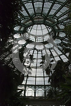 Dome in greenhouse