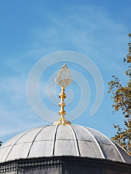 Dome in Hagia Sophia in Istanbul 1000 years of Roman capital 600 years of Ottoman capital