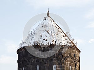 The Dome of the Holy Apostles Church - Kumbet Mosque, Kars-Turkey