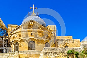 Dome of the Holy Sepulchre church, Jerusalem