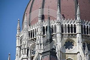 Dome of Hungarian Parlament, Budapest