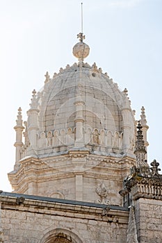 Dome of Jeronimos Monastery, Belem, Lisbon, Portugal