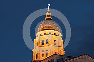 Dome of the Kansas State Capital Building