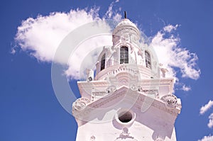 Dome of La Compania church in Quito Ecuador South America