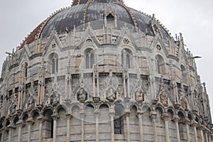 The dome of the largest Baptistry in the world.
