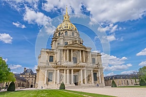 The Dome of Les Invalides Cathedral