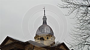 Dome Macoupin county Courthouse Carlinville Illinois photo