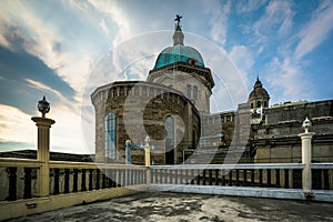 The dome of the Manila Cathedral, in Intramuros, Manila, The Phi