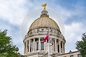 Dome of the Mississippi State Capitol Building