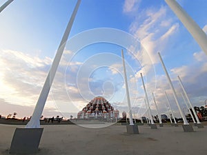 99 Dome Mosque in Makassar photo