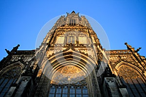 Dome in muenster, germany photo