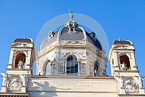 Dome of the Museum of natural history in Vienna